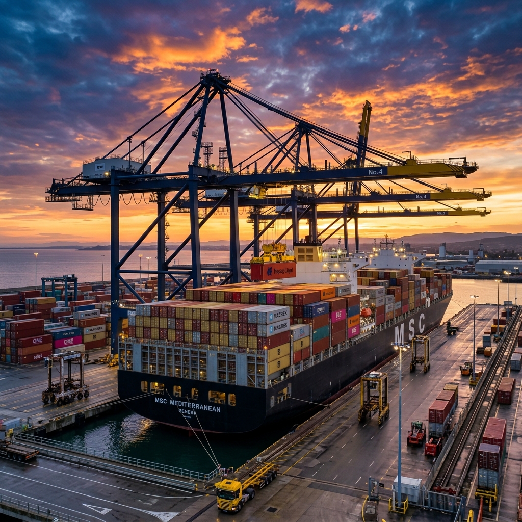 Prime Route Logistics ocean container terminal port operations